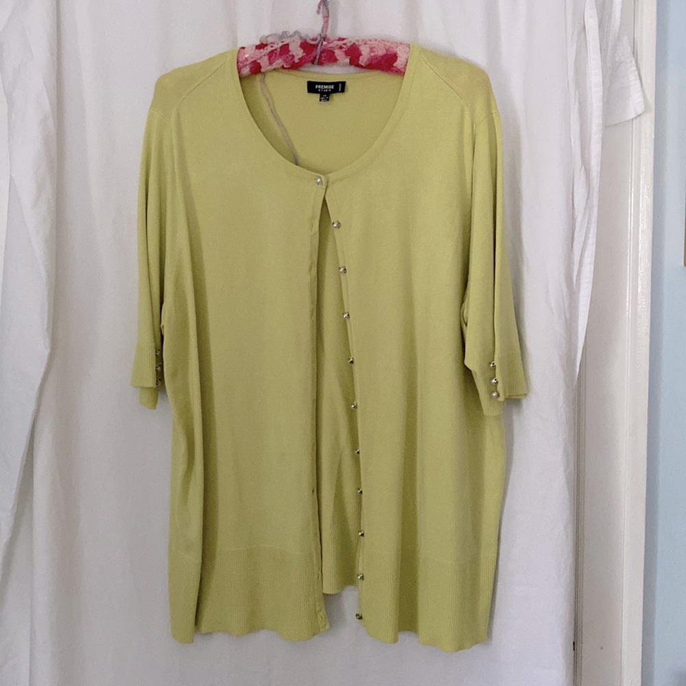 Premise Studio Short Sleeve Sweater 2X